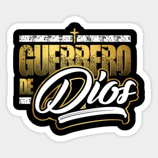 Guerrero de Dios Sticker